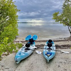 OUR BEAUTIFUL PRIVATE KAYAK AND PADDLE BOARD WATERFRONT LAUNCH BEHIND THE BREVARD VETERAN'S MEMORIAL MUSEUM