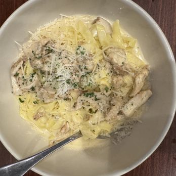 Amaretto Ristorante - Fettuccine Alfredo with chicken - Italian Near Me - Tampa, Florida Amaretto Ristorante - Fettuccine Alfredo with chicken - Italian Near Me - Tampa, Florida