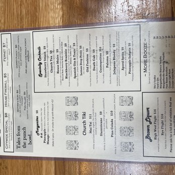 Churchkey - Bar Menu - Bars Near Me - Modesto, California