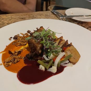 Shagbark - Hot honey pork belly - New American Near Me - Richmond, Virginia Shagbark - Hot honey pork belly - New American Near Me - Richmond, Virginia