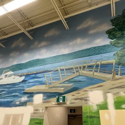 Your Independent Grocer - They're decorating inside the Independent, making lots of changes.