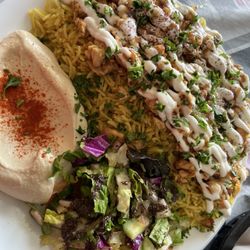 Siraj - Chicken shwarma plate
