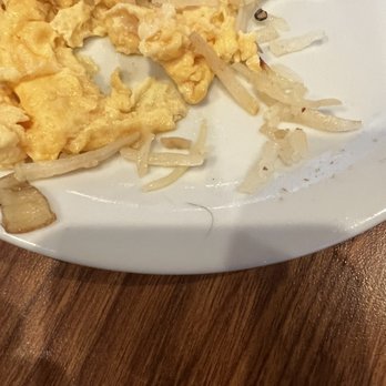Denny's - Hair in my Build Your Own Jr. Grand Slam eggs! - Diners Near Me - Las Vegas, Nevada