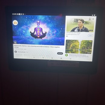 Reset Float - Screen inside Sauna - Float Spa Near Me - Franklin Square, New York