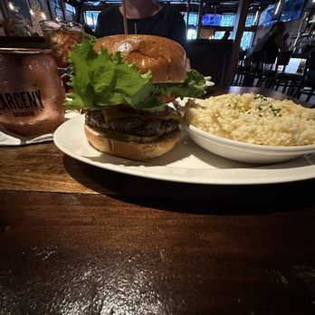Salt Factory Pub - Grits and The Factory Burger. - Gastropubs Near Me - Woodstock, Georgia