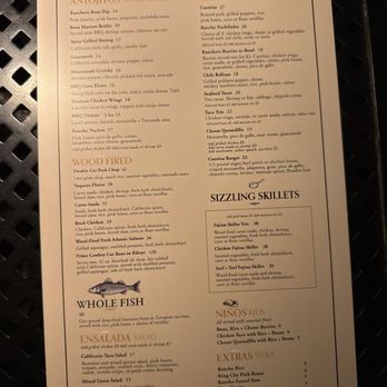 Rancho Cantina - January 2026 page one menu - Mexican Near Me - Lafayette, California