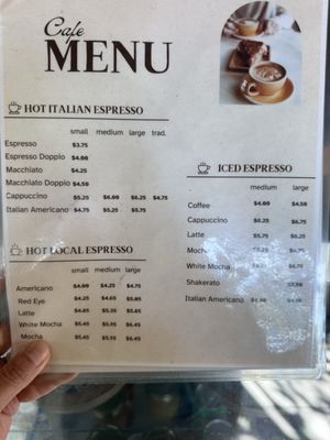 Menu photo 3 Perfetto Caffe Grover Beach, CA
