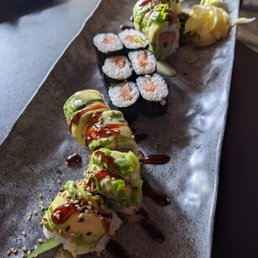 Johnny cashew from specialty rolls and smoked eel