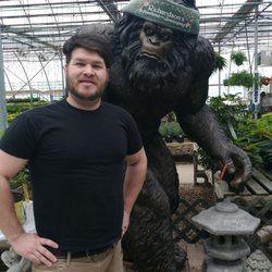 You could bring one of these two men home, however my husband will cost you more than the statue.