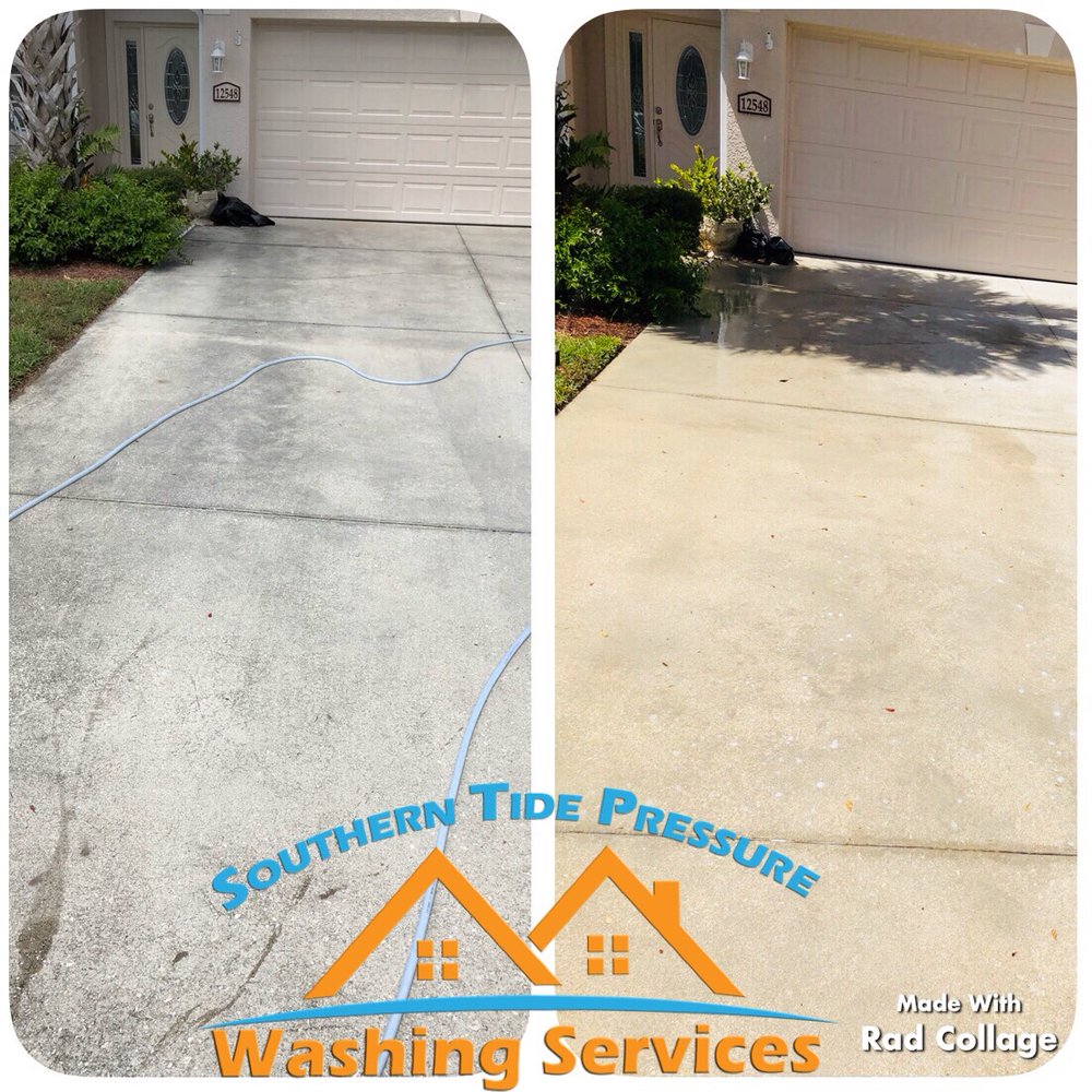 Slide of Southern Tide Pressure Washing Services