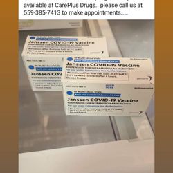 Contact pharmacy to make appointments today