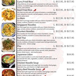 Akarui Sushi & Wok - Noodles