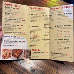 Menu Menu