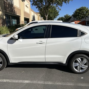 True Tint Window Tinting - Lighter tint in front and next level in back since the back had factory tint.  Looks great and you can feel it is cooler than before - Home Window Tinting Near Me - Perris, California