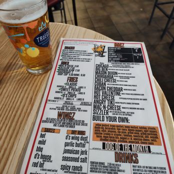 D's Six Pax & Dogz - Food Menu - Pubs Near Me - Pittsburgh, Pennsylvania