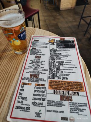 Menu photo 1 D's Six Pax & Dogz Pittsburgh, PA