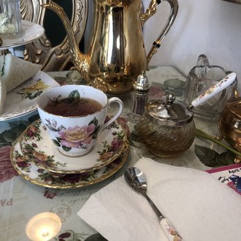 Coterie Tea & Eatery - this napkin looks so peasant for a tea outing... - Tea Rooms Near Me - Upland, California Coterie Tea & Eatery - this napkin looks so peasant for a tea outing... - Tea Rooms Near Me - Upland, California