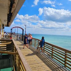 Dania Beach Pier - Reaching the gate