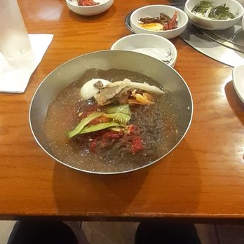Kum Sung BBQ - Nengmyen. Sweet, savour and sour. - Korean Near Me - Flushing, New York Kum Sung BBQ - Nengmyen. Sweet, savour and sour. - Korean Near Me - Flushing, New York