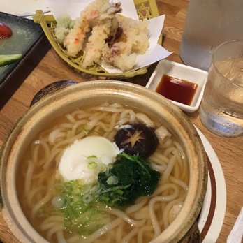 Circle Noodle - Nabeyaki Udon with tempura - Japanese Near Me - Roswell, Georgia Circle Noodle - Nabeyaki Udon with tempura - Japanese Near Me - Roswell, Georgia