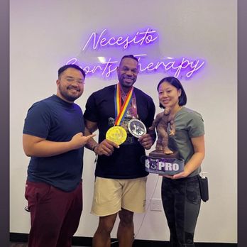 Necesito Sports Therapy - Trophies - Massage Therapy Near Me - Diamond Bar, California
