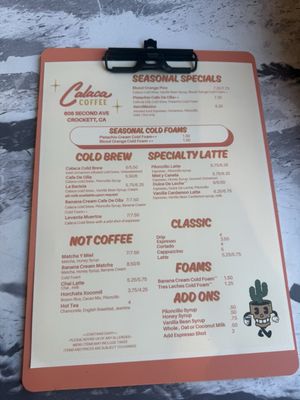Menu photo 3 Calaca Coffee Crockett, CA