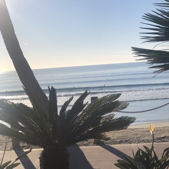 Pacific Terrace Hotel - Beach view from pool area - San Diego, CA