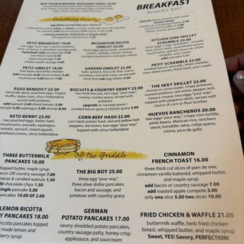 Petit Soleil - Menu - Breakfast & Brunch Near Me - Napa, California Petit Soleil - Menu - Breakfast & Brunch Near Me - Napa, California