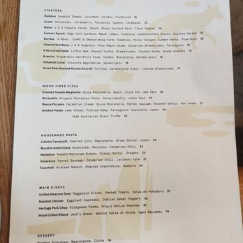 Wildland - Menu - Italian Near Me - Carlsbad, California Wildland - Menu - Italian Near Me - Carlsbad, California