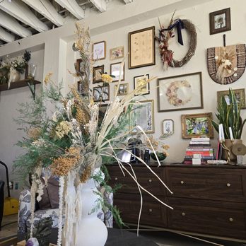 Asteria Florals - Esthetic gallery wall full of frames and art. - Florists Near Me - Sacramento, California Asteria Florals - Esthetic gallery wall full of frames and art. - Florists Near Me - Sacramento, California
