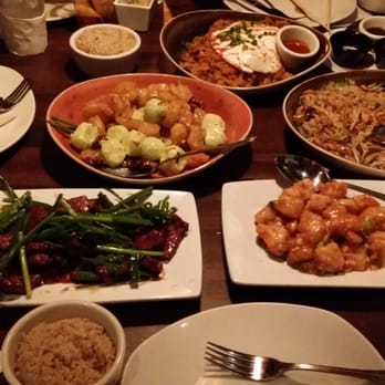 P.F. Chang's - Kim chee fried rice, shrimp and candied Walnut, dan dan noodles, mongolian beef, Chang Spicy chicken - Chinese Near Me - Honolulu, Hawaii P.F. Chang's - Kim chee fried rice, shrimp and candied Walnut, dan dan noodles, mongolian beef, Chang Spicy chicken - Chinese Near Me - Honolulu, Hawaii