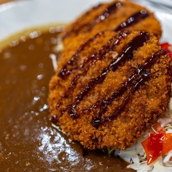 Curry Hyuga - Menchi Katsu Curry ($17) - Japanese Curry Near Me - Cupertino, California Curry Hyuga - Menchi Katsu Curry ($17) - Japanese Curry Near Me - Cupertino, California