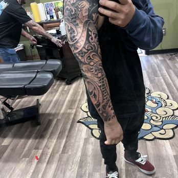 Golden Triangle Art Studio - Koi fish - Tattoo Near Me - Loma Linda , California Golden Triangle Art Studio - Koi fish - Tattoo Near Me - Loma Linda , California