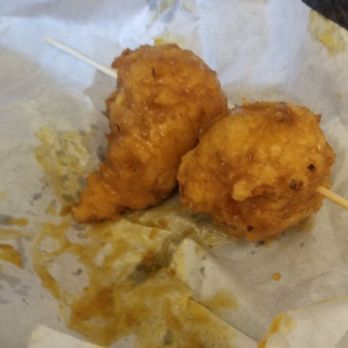 Bronx Night Market - Codfish balls was tasty but not hot enough - Food Stands Near Me - Bronx, New York