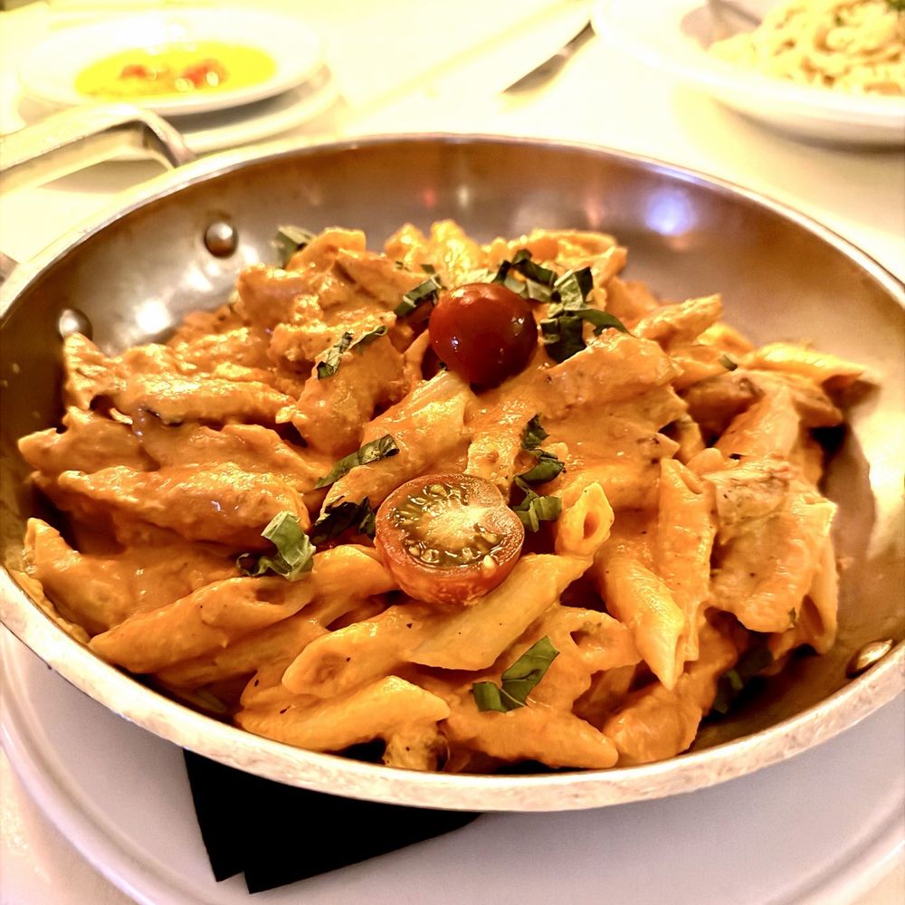 Banchetto Feast - Penne ala vodka with grilled chicken - Seafood Near Me - Nanuet, New York
