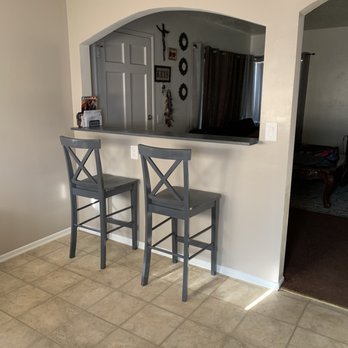 Handyman - Fresh painted walls and ceilings new counters too installed. 6 light fixtures updated. - Handyman Near Me - Fullerton, California