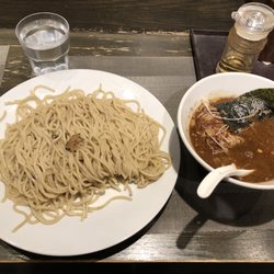 彩 - Truffle noodles (daily special) tsukemen (I forget which one - probably the most generic porky one)