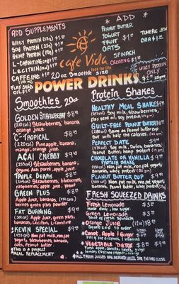 Menu photo 2 Cafe Vida San Antonio, TX Menu photo 2 Cafe Vida San Antonio, TX