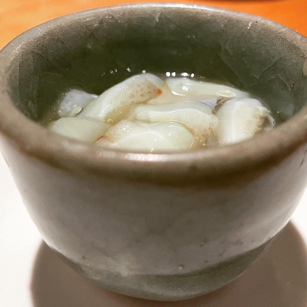 Kimura - Raw octopus (one of the mini appetizers) - Japanese Near Me - New York, New York Kimura - Raw octopus (one of the mini appetizers) - Japanese Near Me - New York, New York