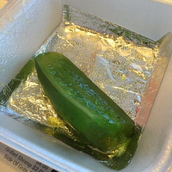 Off The Hook Seafood Eatery - Green apple Kool-Aid pickle - Seafood Near Me - Oklahoma City, Oklahoma Off The Hook Seafood Eatery - Green apple Kool-Aid pickle - Seafood Near Me - Oklahoma City, Oklahoma