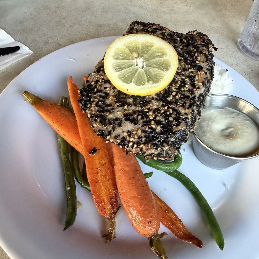 Nico's Pier 38 - FURIKAKE PAN SEARED AHI - Seafood Near Me - Honolulu, Hawaii