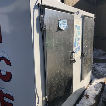 Kwik Trip - a freezer outside in the snow - Convenience Stores Near Me - Woodbury, Minnesota