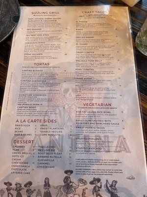 Menu photo 7 Cantina Ocala, FL