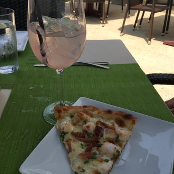 Chill Kitchen & Bar - Watermelon Spritzer (non-alcoholic) and a slice of Shrimp Lejon Pizza! - Desserts Near Me - Marlborough, Massachusetts Chill Kitchen & Bar - Watermelon Spritzer (non-alcoholic) and a slice of Shrimp Lejon Pizza! - Desserts Near Me - Marlborough, Massachusetts