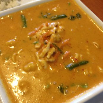 Golden Thai Kitchen - Panang Curry with Thai rice - Thai Near Me - Phoenix, Arizona Golden Thai Kitchen - Panang Curry with Thai rice - Thai Near Me - Phoenix, Arizona