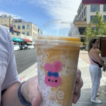 Ume Tea - UMeCoco Mango Jasmine Bloom - Bubble Tea Near Me - Burlingame, California