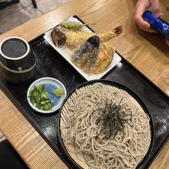 TANAKAYA - ten zaru with cold soba - Japanese Near Me - Tustin, California TANAKAYA - ten zaru with cold soba - Japanese Near Me - Tustin, California