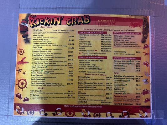 Menu photo 3 The Kickin' Crab Long Beach, CA Menu photo 3 The Kickin' Crab Long Beach, CA