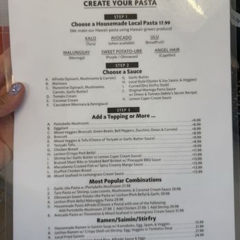 Adela’s Country Eatery - 11.8.25- menu - Hawaiian Near Me - Kaneohe, Hawaii