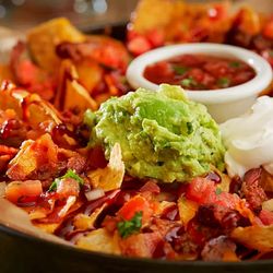 BJ's Restaurant & Brewhouse - Hickory Brisket Nachos
